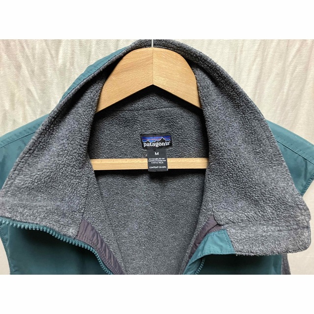 美品 patagonia シェルドシンチラベスト M フリース ナイロン