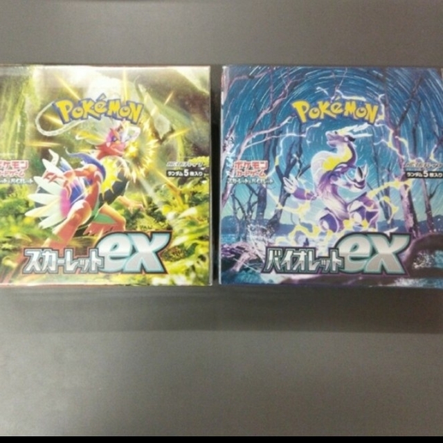 ポケモンカード　スカーレットex＆バイオレットex BOX 未開封シュリンク付き