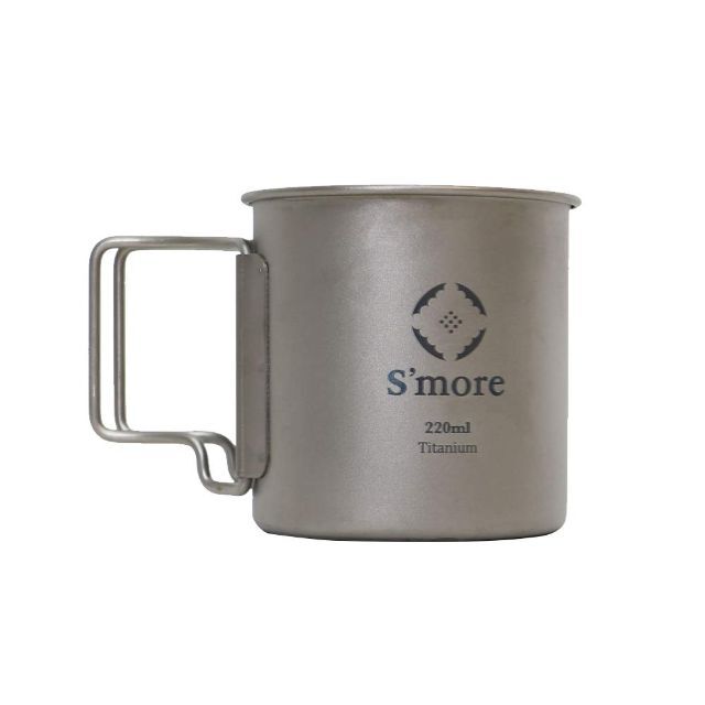 【色: 220ml】S'more(スモア) Titanium Mug シングルマ