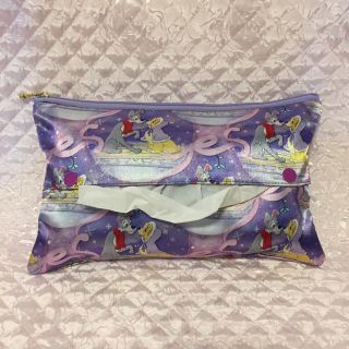 【SALE】わんわん物語 箱なしティッシュケースポーチ💛 ハンドメイド(ポーチ)