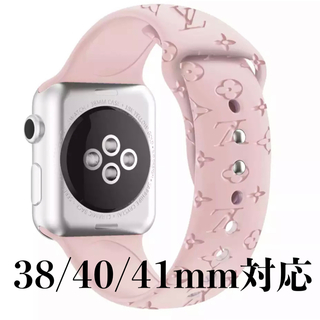 アップルウォッチ(Apple Watch)のApple Watchバンド38-41ミリ対応(ラバーベルト)
