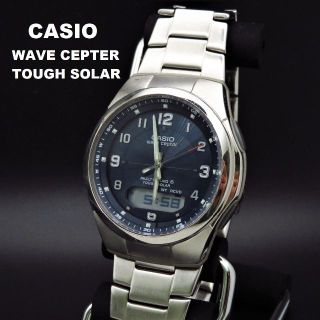 カシオ(CASIO)のCASIO 電波ソーラー腕時計 WVA-M600(腕時計(アナログ))