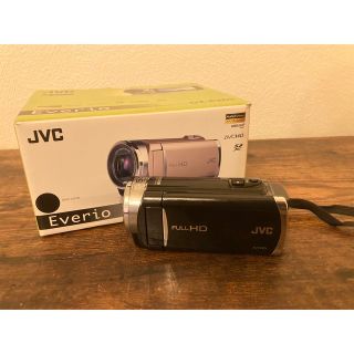 JVC ビデオカメラ　ケンウッド　GZ-E290 Everio エブリオ　レッド