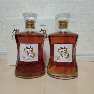 ニッカウイスキー(ニッカウヰスキー)のニッカ　鶴　ノンエイジ　蒸留所限定品　NIKKA(ウイスキー)