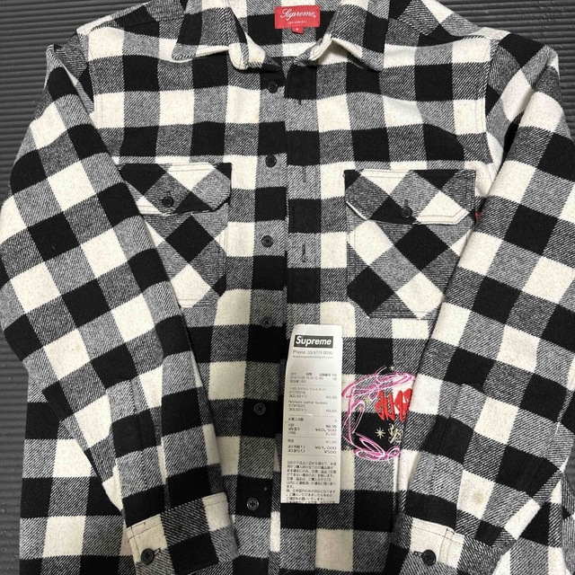 Supreme 1-800 Buffalo Plaid Shirt Lサイズ