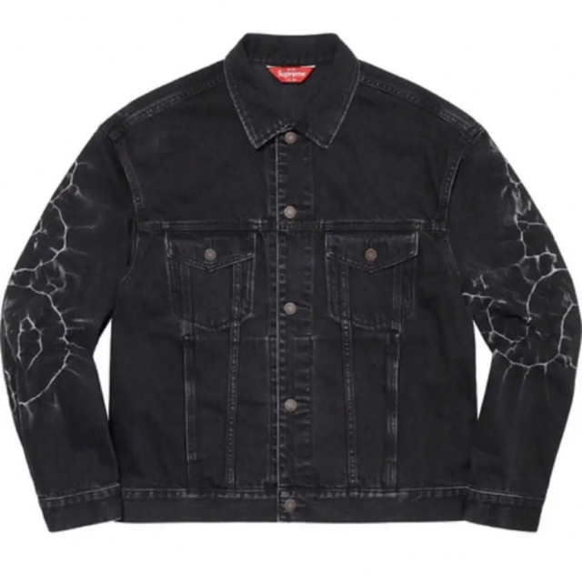 クリスマスファッション Supreme week1 23SS Jacket Denim Shibori