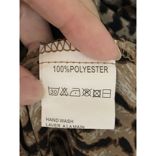 ZARA(ザラ)のZARA ヒョウ柄ブラウス レディースのトップス(シャツ/ブラウス(長袖/七分))の商品写真