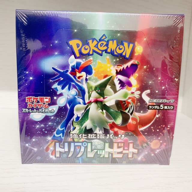 ポケモンカードゲーム トリプレットビート 1BOX シュリンク付き未開封BOX