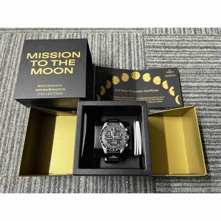 スウォッチ(swatch)のMoon Shine gold OMEGA swatch オメガ スウォッチ(腕時計(アナログ))