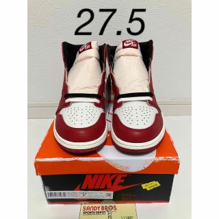 ナイキ(NIKE)のAir Jordan 1 High Lost & Found/Chicago(スニーカー)