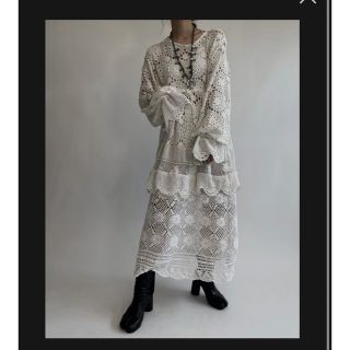 mori  RE CIRCLE RE Crochet Lace Onepiece(ロングワンピース/マキシワンピース)