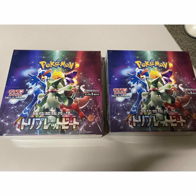 ポケモン - ポケモンカード トリプレットビート2BOXの通販 by にっし's