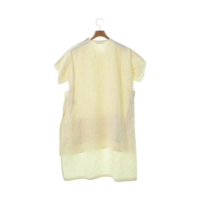 JIL SANDER ジルサンダー ブラウス 32(XXS位) ベージュ 【古着】【中古】