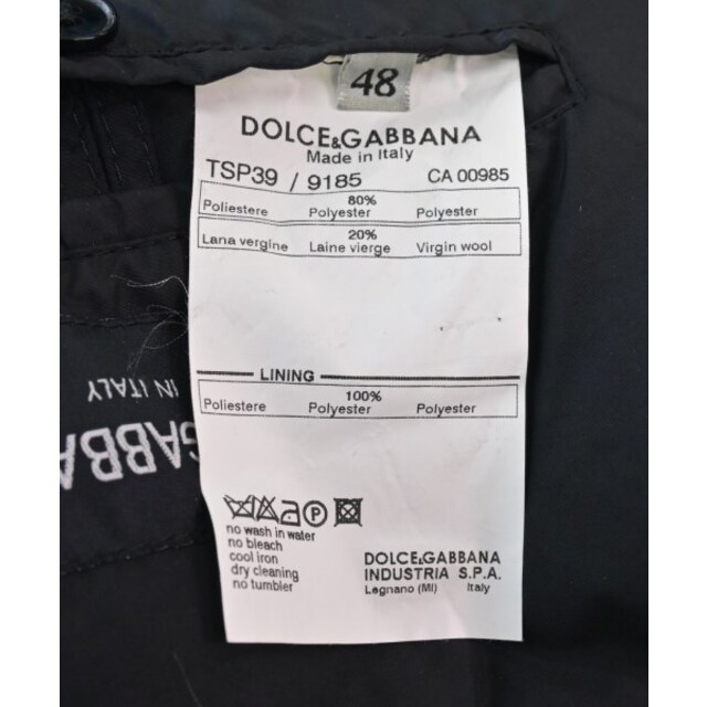 DOLCE&GABBANA ブルゾン（その他） 48(L位) 黒 【古着】【中古】