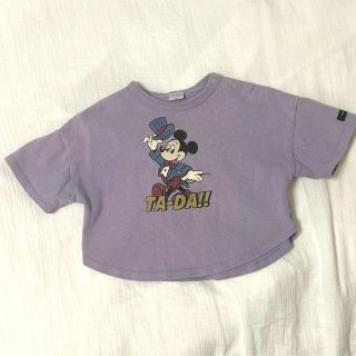 フタフタ(futafuta)のfutafuta バースデイ ミッキー Tシャツ 80(Ｔシャツ)