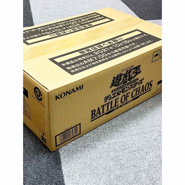 新品未開封　バトル・オブ・カオス BATTLE OF CHAOS 初回版 +１ エンタメ/ホビーのトレーディングカード(Box/デッキ/パック)の商品写真