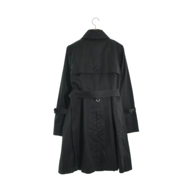 BURBERRY BLUE LABEL トレンチコート 40(M位) 黒 【古着】 BURBERRY BLUE LABEL トレンチコート 40(M位) 黒 【古着】