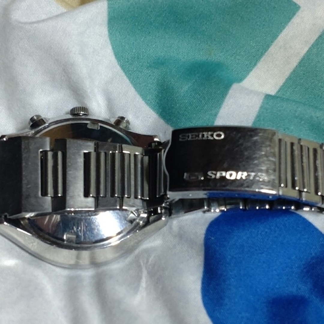 SEIKO - セイコースピードタイマー希少フジツボヘルメットパンダ SEIKO - セイコースピードタイマー希少フジツボヘルメットパンダ