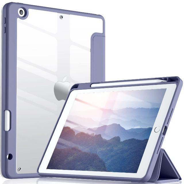 色:ブルーグレー】Maledan iPad 第9世代 ケース 2021/202