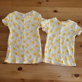 ザラキッズ(ZARA KIDS)のザラキッズ ザラベビー 花柄 半袖 トップス セット売り 92cm 110cm(Tシャツ/カットソー)