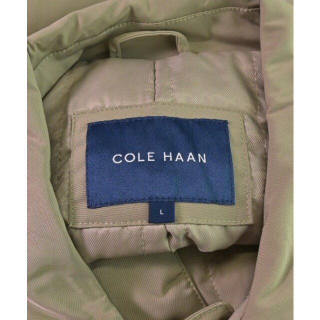 Cole Haan(コールハーン)のCOLE HAAN コールハーン ステンカラーコート L ベージュ 【古着】【中古】 メンズのジャケット/アウター(ステンカラーコート)の商品写真