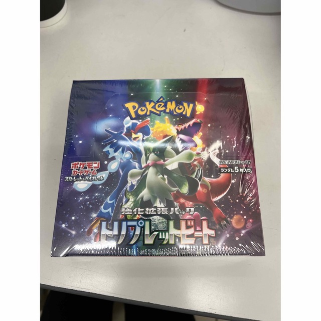 セール時期 ポケモンカード トリプレットビート 未開封ボックス1box ...