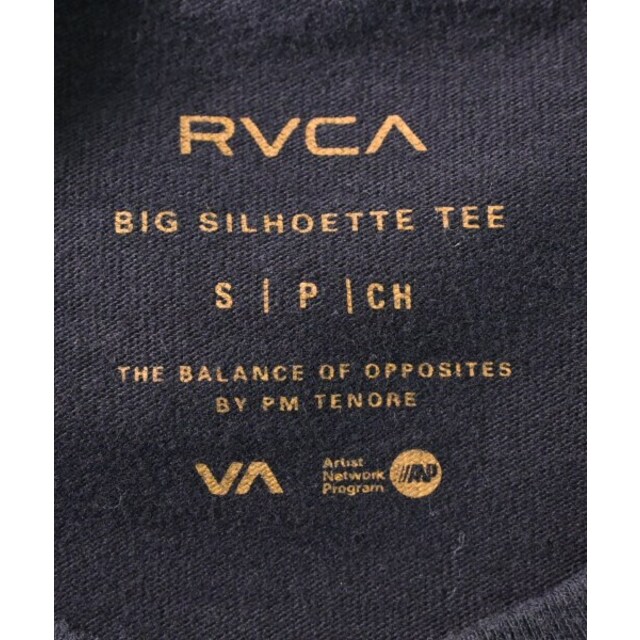 RVCA(ルーカ)のRVCA ルーカ Tシャツ・カットソー S 黒 【古着】【中古】 メンズのトップス(Tシャツ/カットソー(半袖/袖なし))の商品写真