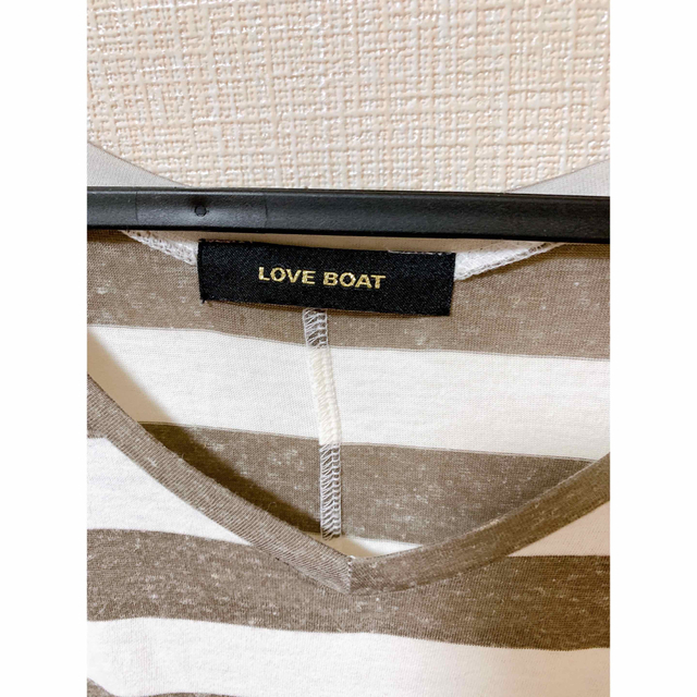 LOVE BOAT(ラブボート)のLOVE BOAT★カットソーM レディースのトップス(Tシャツ(半袖/袖なし))の商品写真