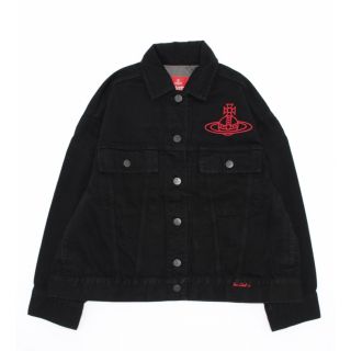 ヴィヴィアンウエストウッド(Vivienne Westwood)のヴィヴィアンウエストウッド　デニムGジャン　ブラック(Gジャン/デニムジャケット)