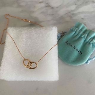 ティファニー(Tiffany & Co.)のティファニー　ダブルループ　ネックレス　750(ネックレス)