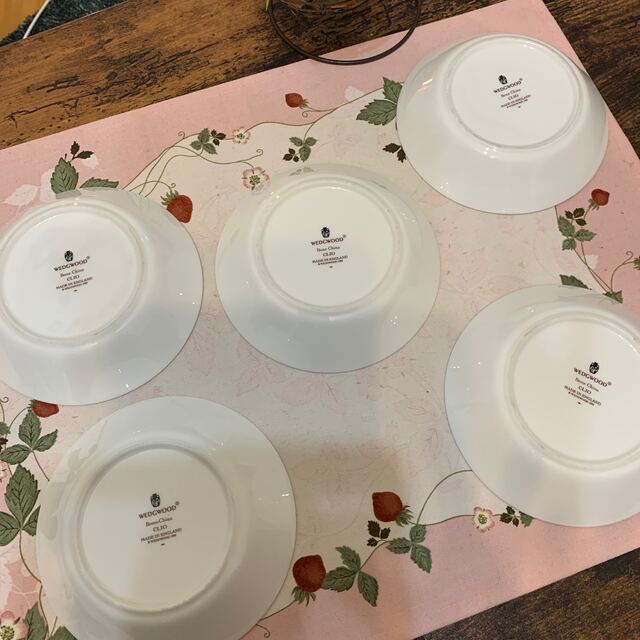 WEDGWOOD - ウェッジウッド クリオ サラダボウル フルーツボウル 小皿5