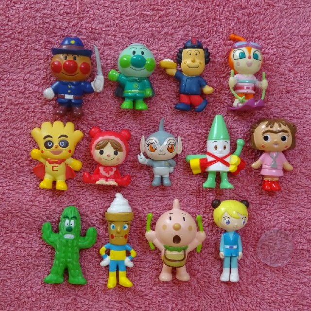 アンパンマンミュージアムコレクション フィギュア おもちゃ ゴム人形