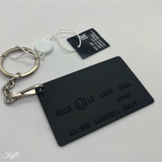 マルタンマルジェラ(Maison Martin Margiela)の【未使用品】Maison Margiela メゾンマルジェラ ロゴ キーホルダー(キーホルダー)