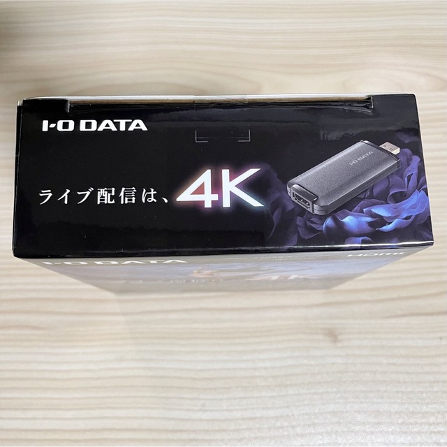 IODATA(アイオーデータ)の新品 I・O DATA キャプチャーデバイス GV-HUVC/4K スマホ/家電/カメラのPC/タブレット(PC周辺機器)の商品写真