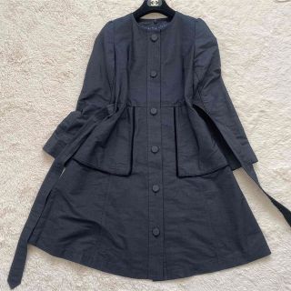 TO BE CHIC - 美品 デニムベルテッドコート ドレスコート トレンチ A