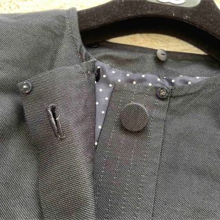 TO BE CHIC - 美品 デニムベルテッドコート ドレスコート トレンチ A