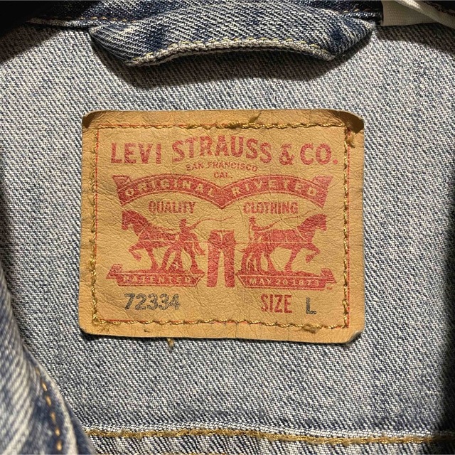 Levi's(リーバイス)のリーバイス  Levi's デニムジャケット Gジャン 72334 0139 メンズのジャケット/アウター(Gジャン/デニムジャケット)の商品写真