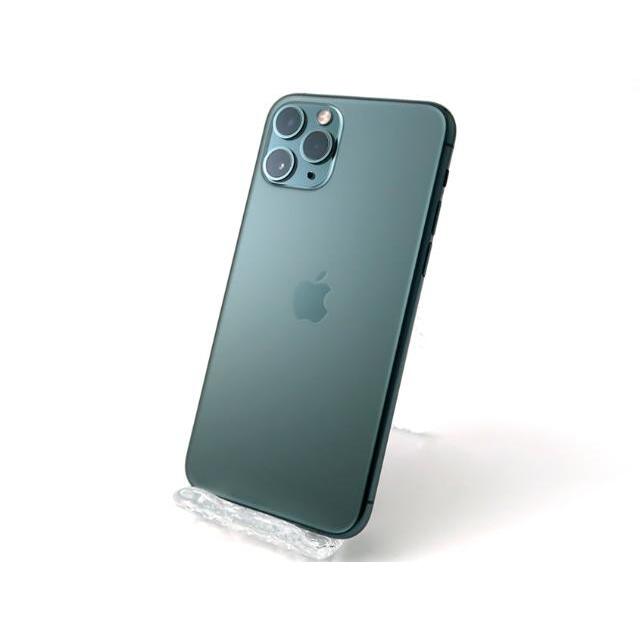 iPhone11 Pro 64GB ミッドナイトグリーン SIMフリー  Cランク 本体【ReYuuストア（リユーストア）】