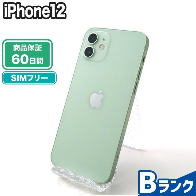 iPhone - iPhone12 128GB グリーン SIMフリー 中古 Bランク 本体【エコたん】