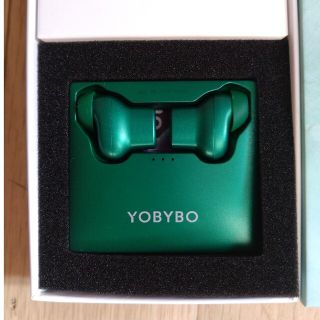 YOBYBO 完全ワイヤレスイヤフォン NOTE20 FOREST GREEN(ヘッドフォン/イヤフォン)