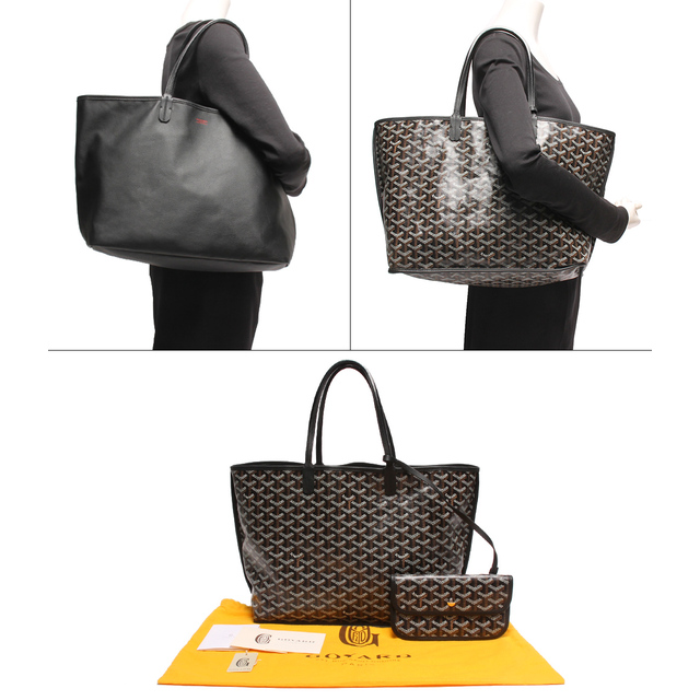 美品 ゴヤール GOYARD トートバッグ リバーシブル レディース