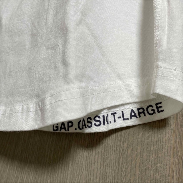 GAP(ギャップ)のGAP  白Tシャツ　メンズ　新品‼️ メンズのトップス(Tシャツ/カットソー(七分/長袖))の商品写真