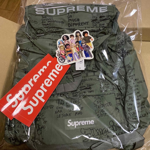 Supreme 23Ss Field Backpack "Olive Gonz"