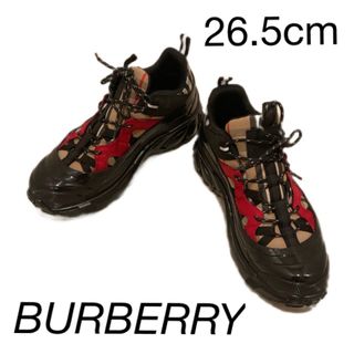 バーバリー(BURBERRY)のBURBERRY ヴィンテージチェックアーサースニーカー(スニーカー)