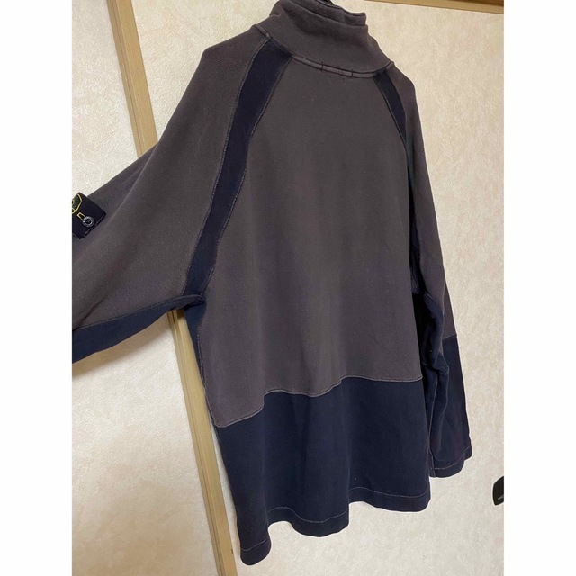 STONE ISLAND 04aw ハーフボタン スウェット ビンテージ 00s-