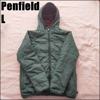 ペンフィールド(PEN FIELD)のペンフィールド Penfield 中綿入りジャケット　グリーン　サイズL(ナイロンジャケット)