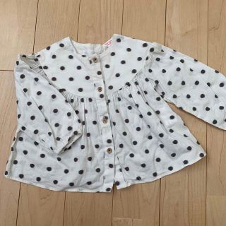 ザラキッズ(ZARA KIDS)のザラベイビー　シャツ(シャツ/カットソー)