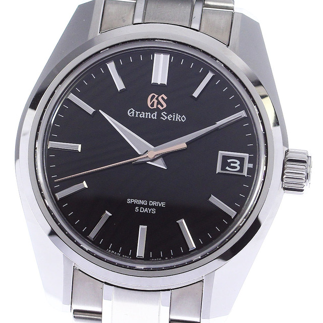 ☆極美品 ★箱・保証書付き【SEIKO】グランドセイコー 44GS 55周年記念限定モデル SLGA013/9RA2-0AD0 スプリングドライブ メンズ_740795