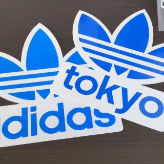 アディダス(adidas)の(アディダス)　adidas ステッカー　ノベリティ　2枚セット(スケートボード)