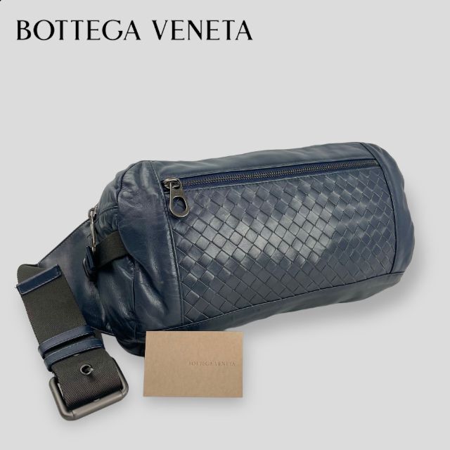 高速配送 VENETA■ ■BOTTEGA - Veneta Bottega イントレチャート ヒップバッグ ボディバッグ ボディーバッグ